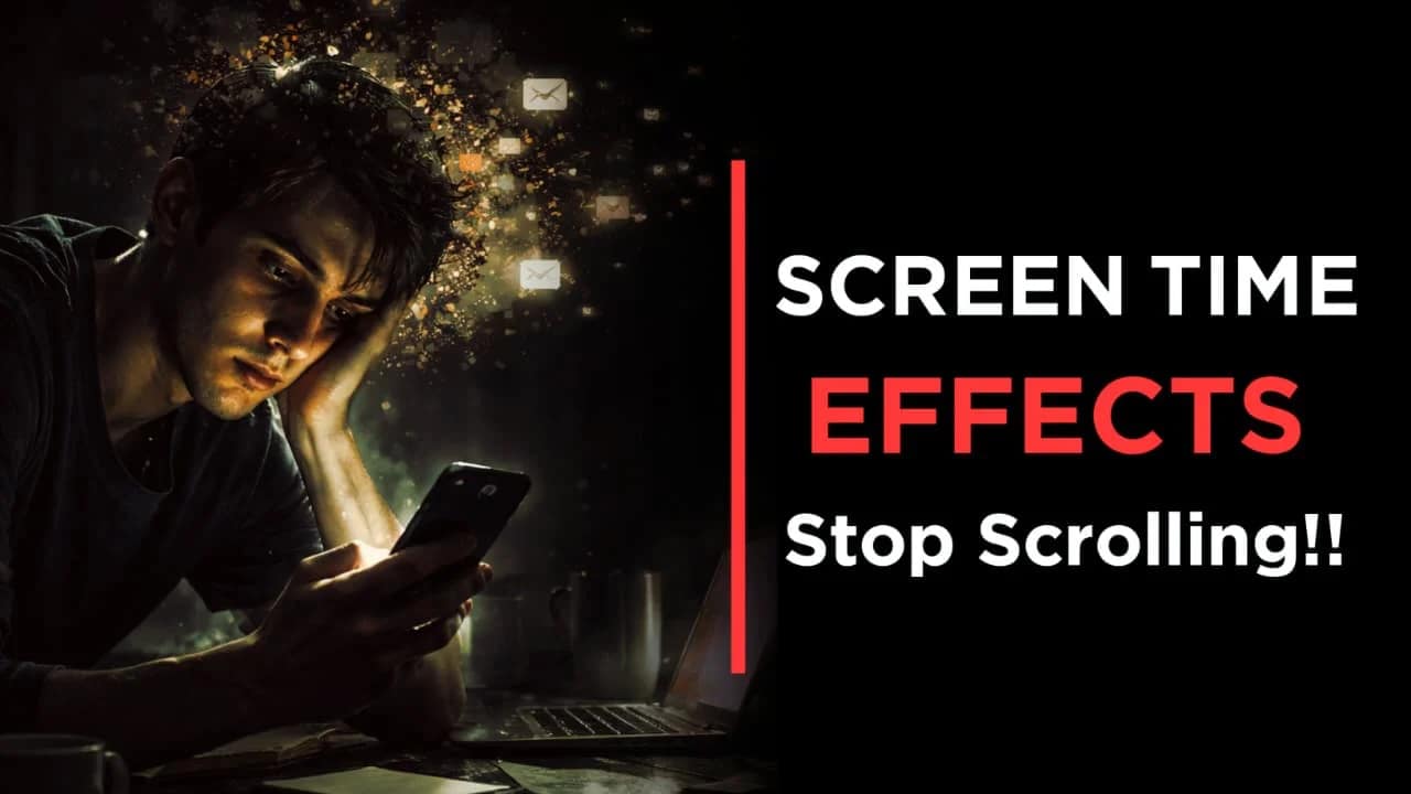 Screen time and scrolling effects
