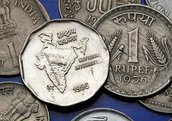 Indian Rupee Falls to 92 per US Dollar, Hits Record Low Indian rupee fall showing 92 per US dollar on currency chart