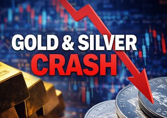 Gold silver prices fall in India after record highs