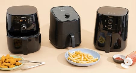 Air fryer placed on kitchen counter for article discussing can we use air fryer daily