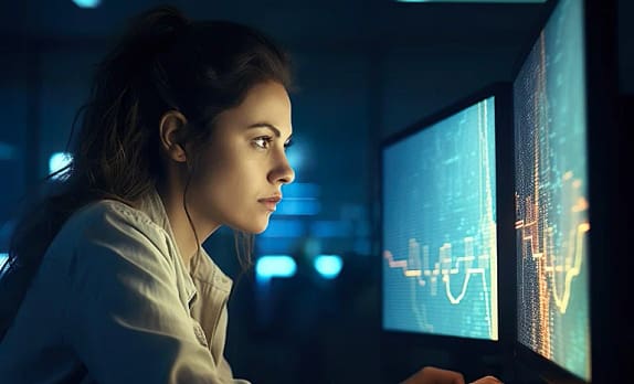 Night Shift Work employee feeling tired during overnight shift