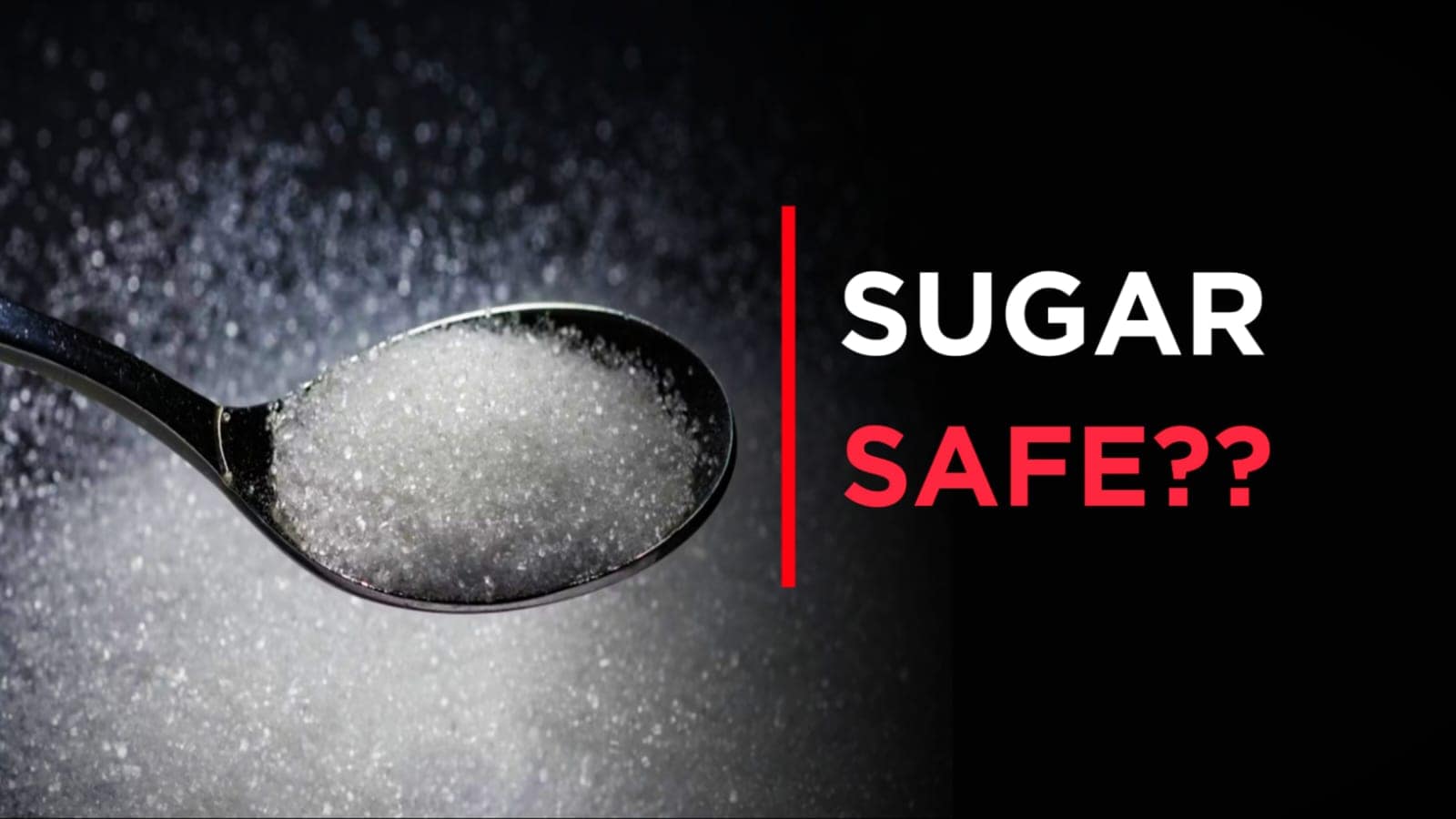 Sugar Unhealthy concept showing sugar cubes, sweets, and processed foods on a table